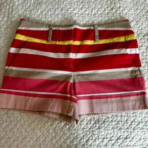 7th Avenue Design Studio Women Size 2 Shorts Spring Summer Multicolor
